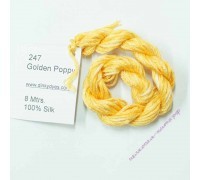 Шёлковое мулине Dinky-Dyes S-247 Golden Poppy